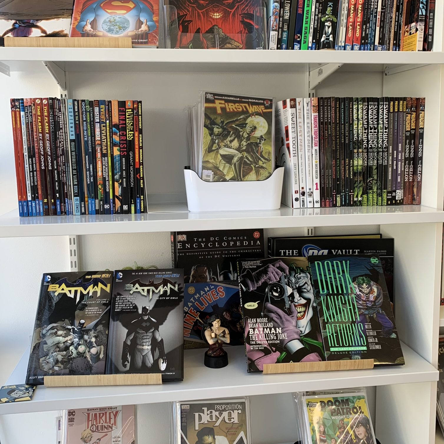 DC Vertigo shelf