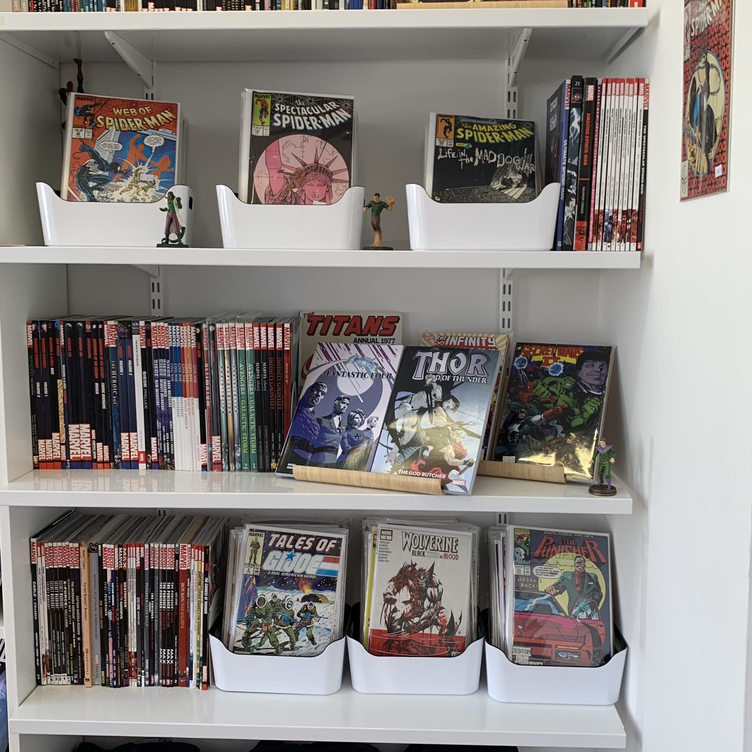 Marvel shelf